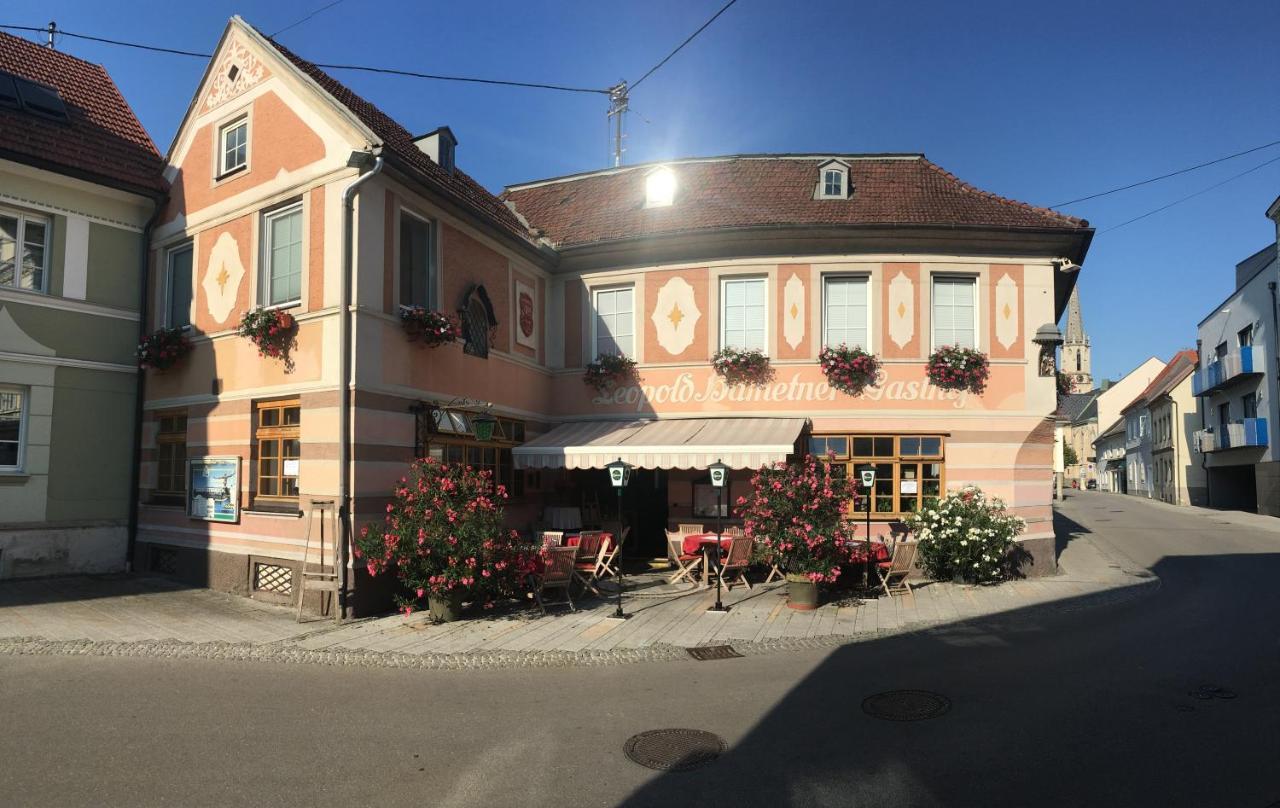 Gasthof Hametner Mit Innviertlerhof Mit Direktem Zugang Zur Therme Mediterrana Durch Unseren Garten! Бад-Халль Экстерьер фото